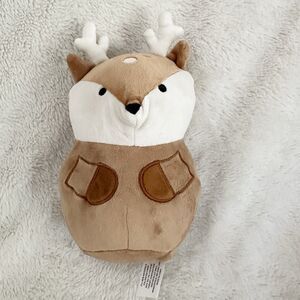 Target Pillowfort Brown Deer Mini Plush Squish 8” Stuffed Animal Toy